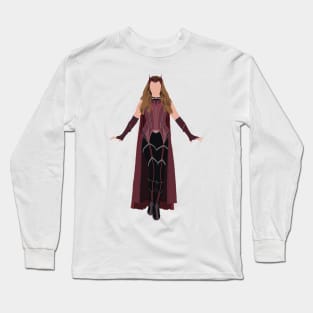 Red magic girl Long Sleeve T-Shirt